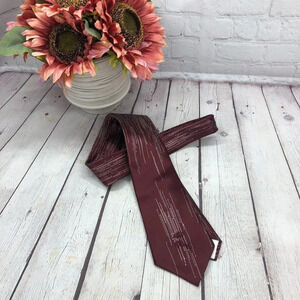 vintage quicksilver countess wara new york sistine satin neck tie preppy